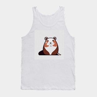 Smiling Hamster Tank Top